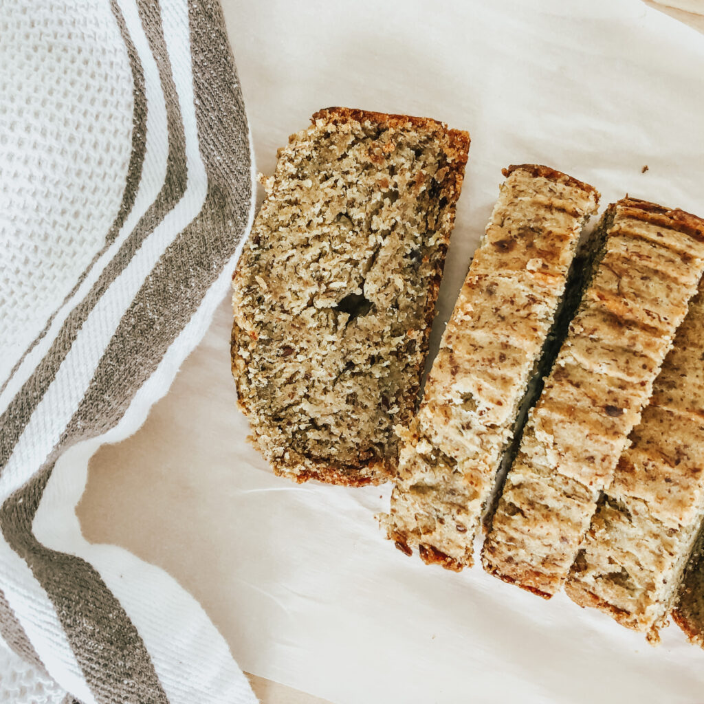 Learn how to make easy, healthy gluten free banana bread with simple ingredients that your whole family will love! 