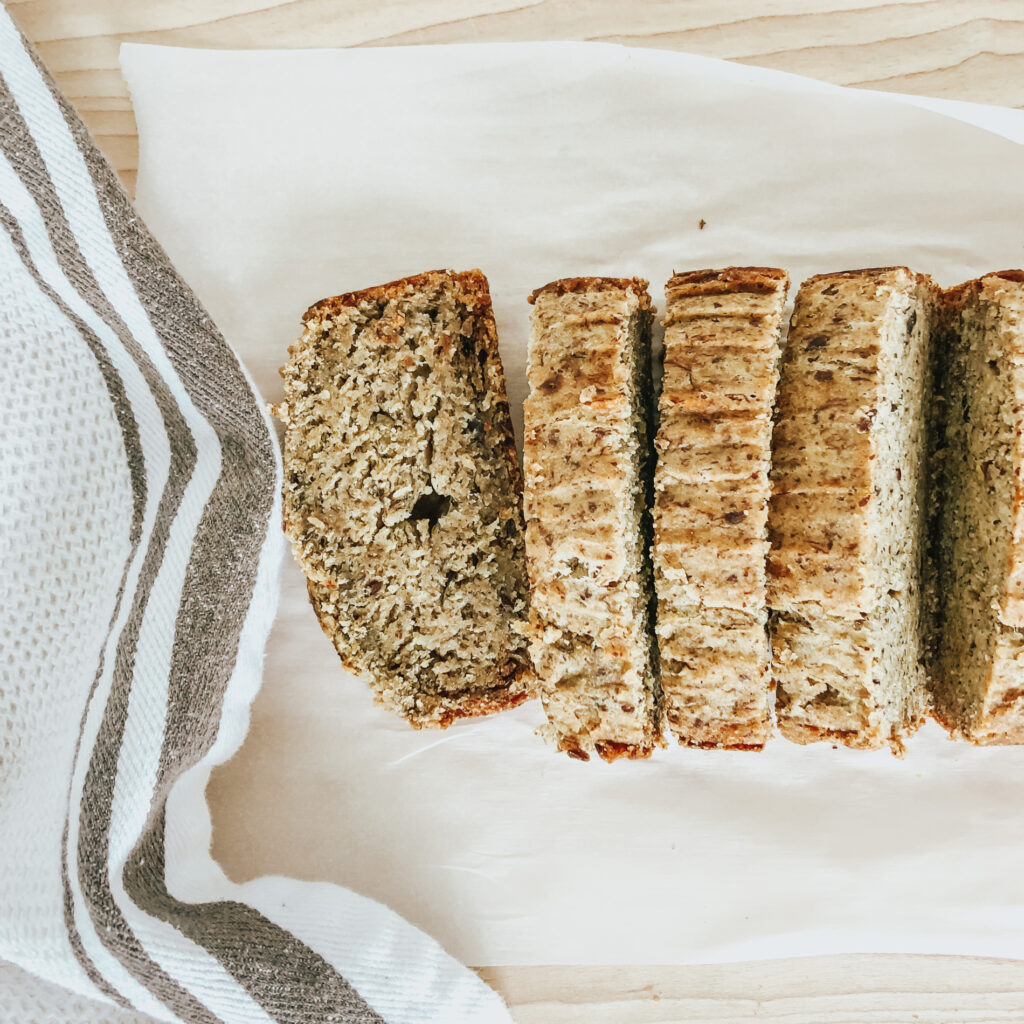 Learn how to make easy, healthy gluten free banana bread with simple ingredients that your whole family will love! 