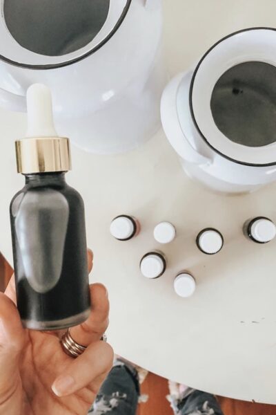 DIY all natural glow face serum with essential oils