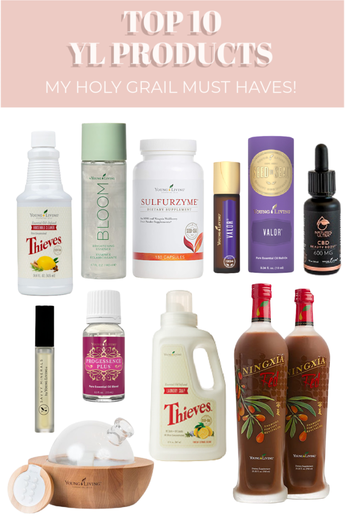 my top 10 favorite young living products!